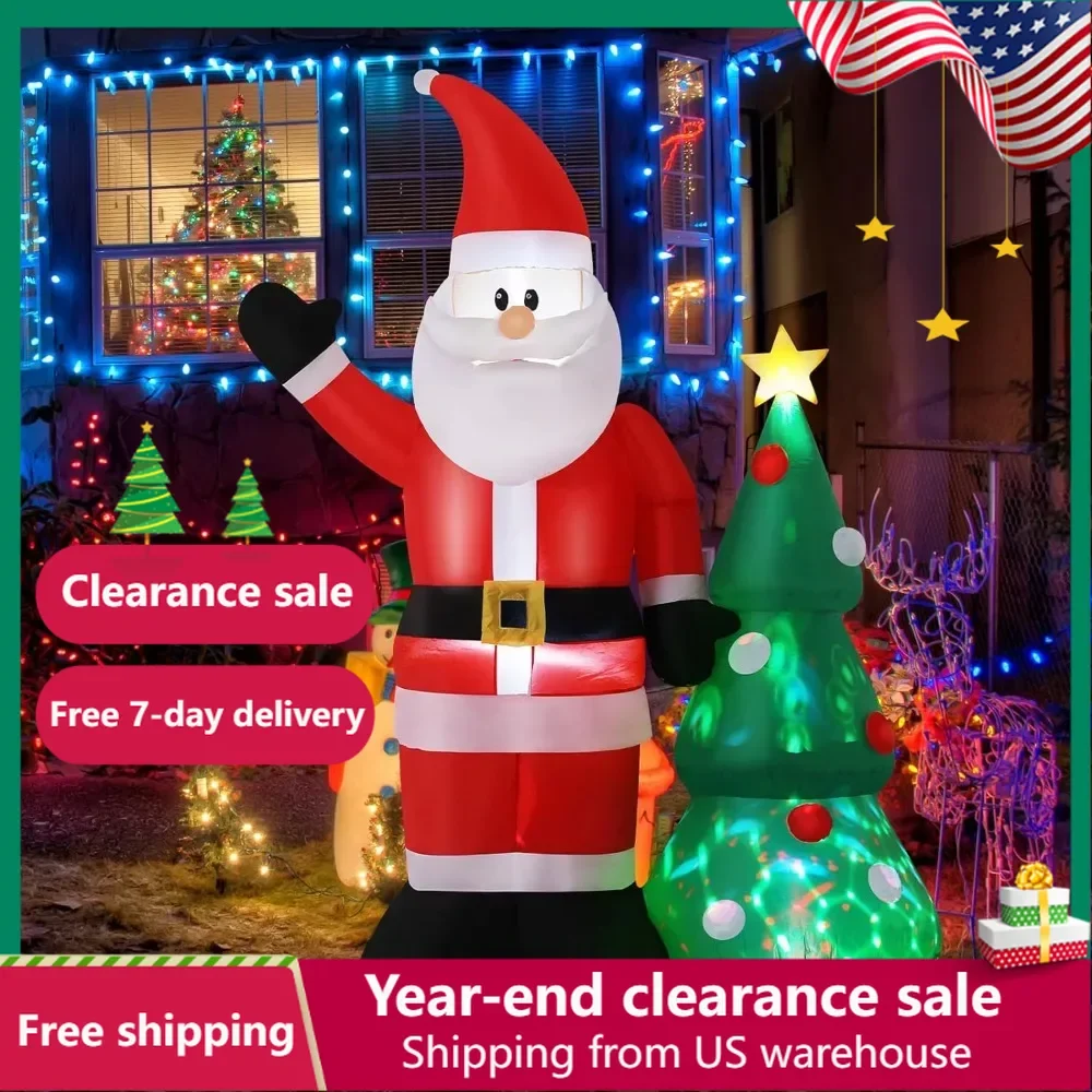 

Inflatable Christmas Decoration 2024 Christmas Inflatables Outdoors Outdoor Decors Inflatable Santa Claus Decorations Ornaments