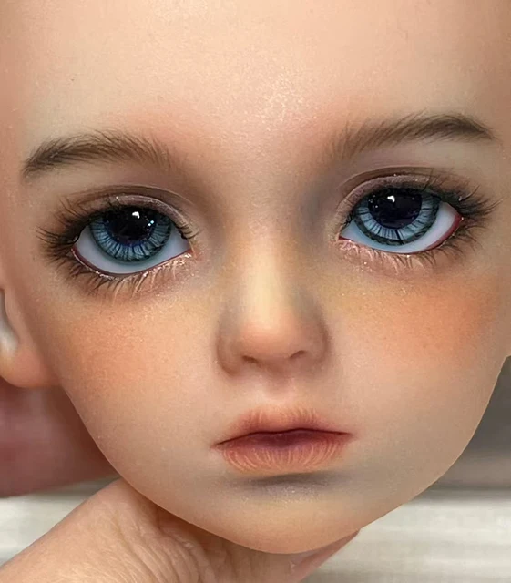 BJD Doll 1/3  1/4 Doll Girl Single Head Joint puppet Resin Toy Model Head Accessories Toy 6