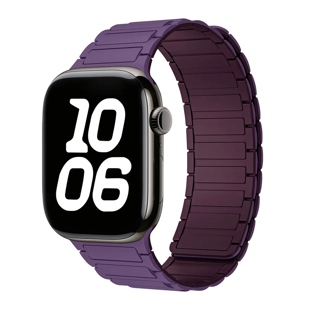 Magnetic Loop Silicone Strap Bracelet