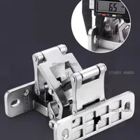 1 thick stainless steel dry hanging stone door hinge heavy-duty concealed fire hydrant box pipe well door hinge 1