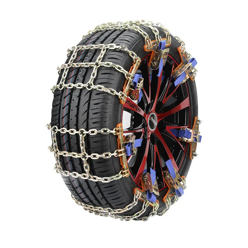 

Car Tire Anti-skid Chain Car Off-road Vehicle SUV Universal Emergency Rescue Ice-Breaking Manganese Steel Snow Chain