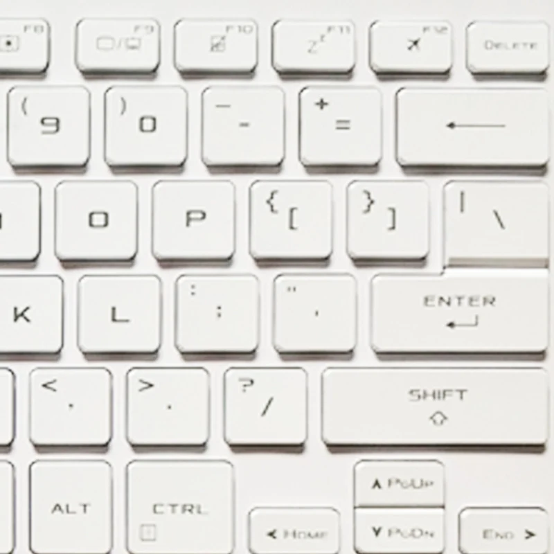 Substituição Keycap Chave Cap & Scissor Clip & Dobradiça para Asus G14 Ga402 Ga402r 2023 Teclado Portátil Branco Key & Clips - Imagem 3
