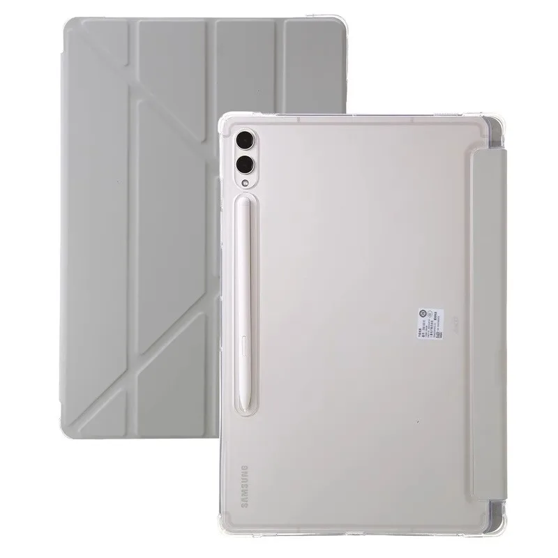 Clear Acrylic Smart Cover with Pen Holder