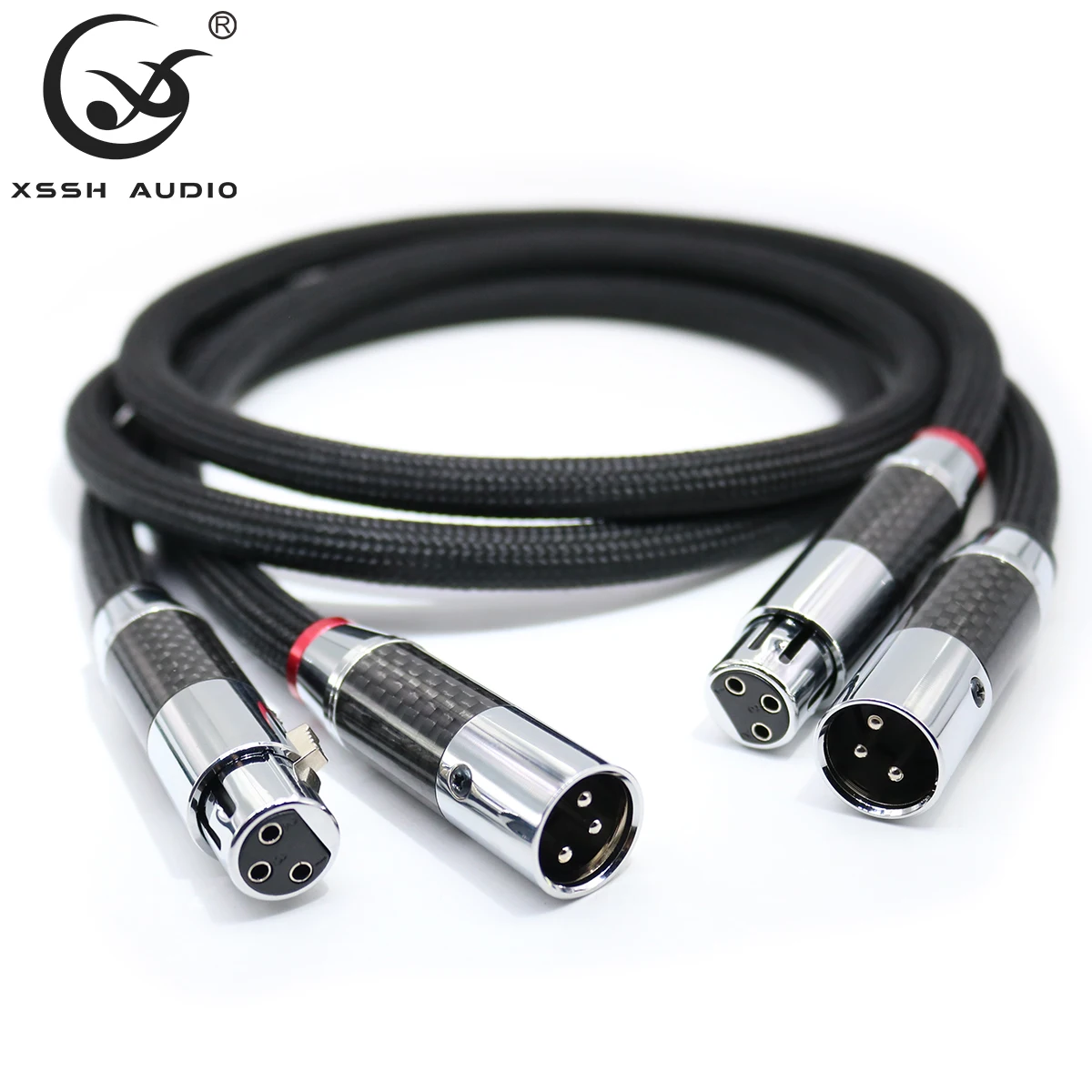 XLR  ̺ HIFI FA-220 HIFI 2 ھ   OFC PCOCC  XLR RCA ̾ ȣ  RCA 