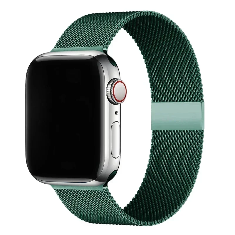 Milanese Loop Metal Strap for Apple Watch Bands - Stylish Stainless Steel Bracelet