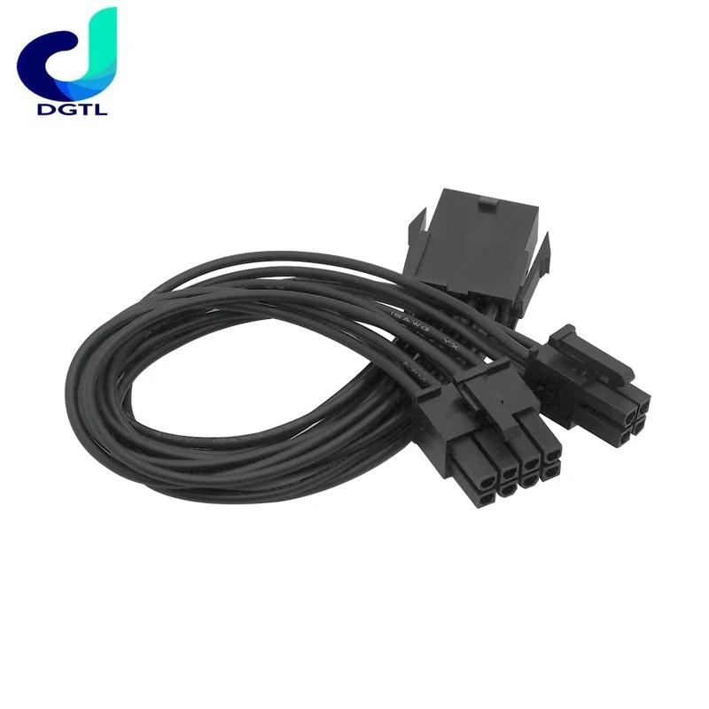 CPU 8Pin Female to CPU 8Pin ATX 4Pin Male Power Supply Converter Adapter Cable