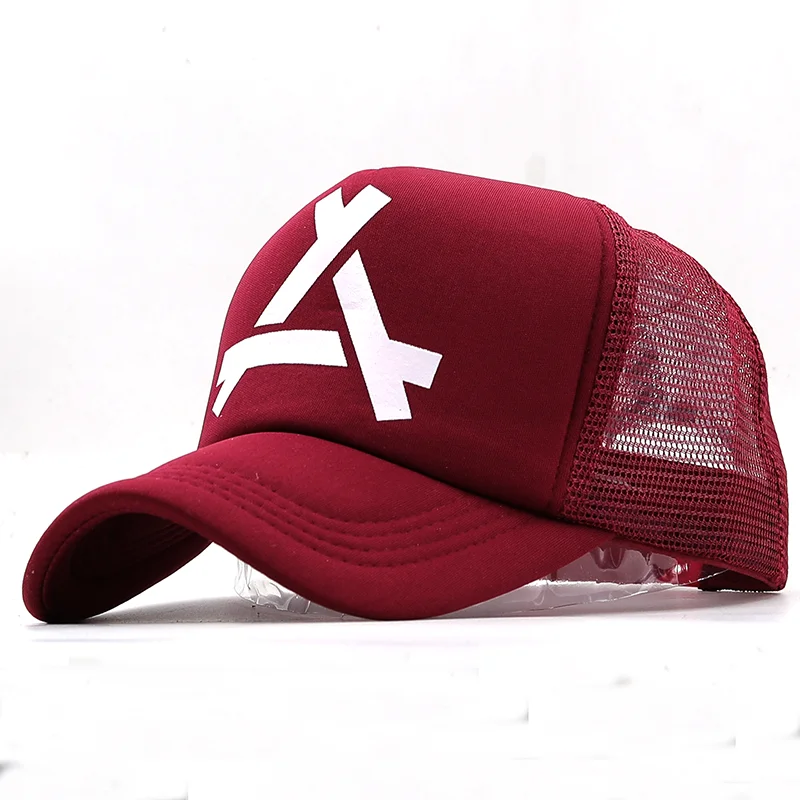 

Hot Sale Summer Unisex Men Fishing Baseball Caps Women Breathable Mesh Snapback Hats Red Black Casual Sport Hats 3D Printing Cap