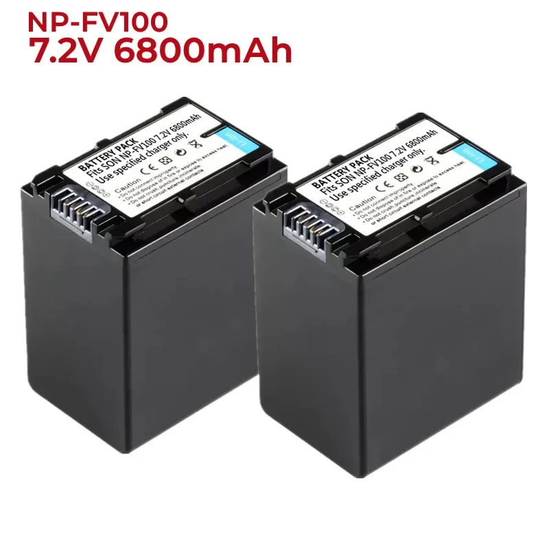 

1-5 шт. 7,2 в 6800 мАч фотоаккумулятор. Для Sony DCR-SR15 SR21 SX15 SX21 SX44 SX45 SX63 SX65 HDR-CX105 CX110 CX115 CX130 CX150