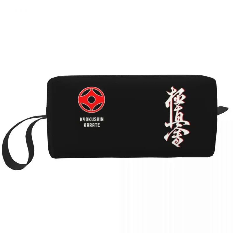 

Женская косметичка для карате Kyokushin, специальная сумка для туалетных принадлежностей, женский косметический Органайзер для боевых искусств, для хранения косметики