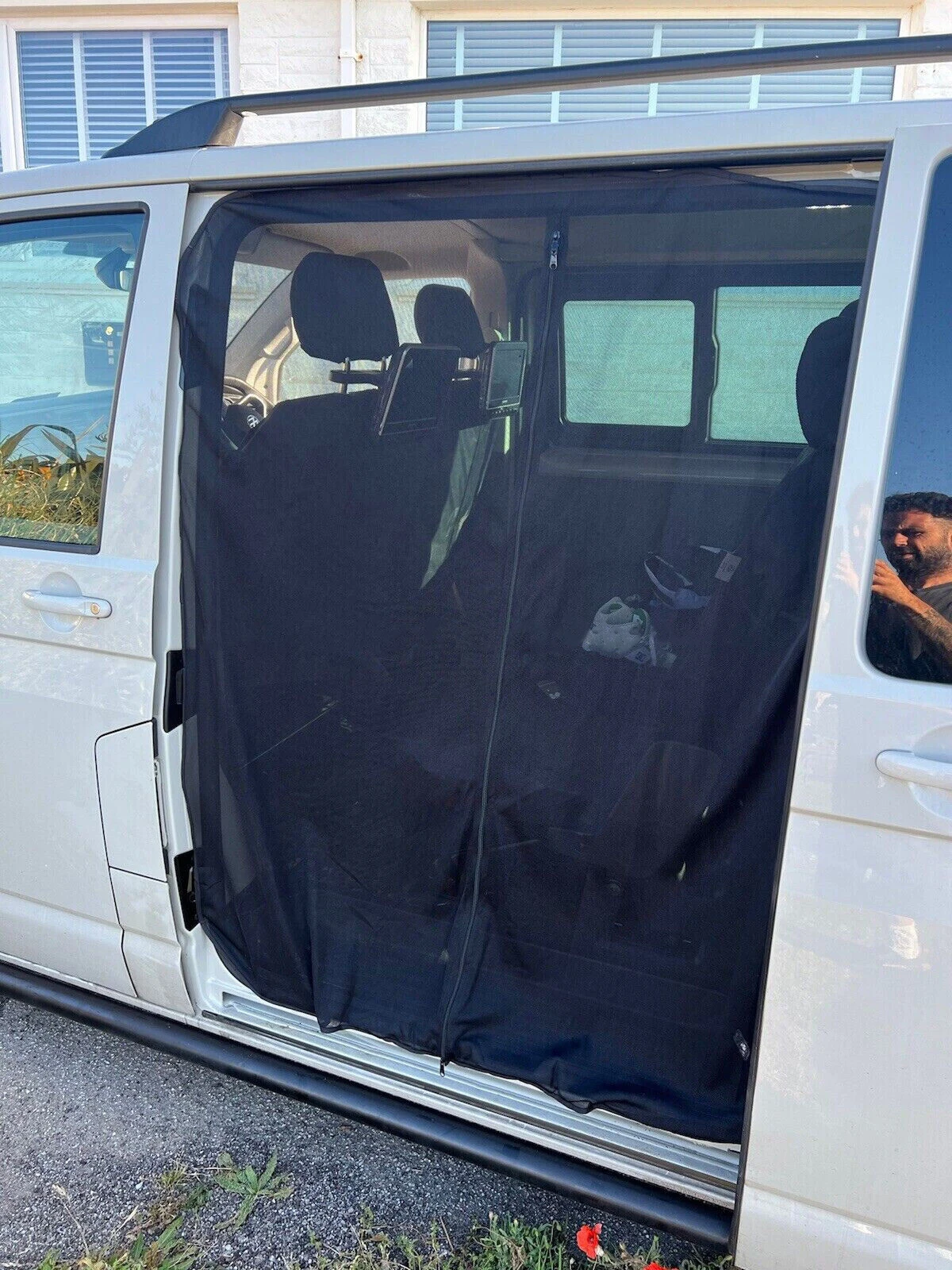 Per Vw T5 T6 Porta Scorrevole Zanzariera Magnetica Zanzariera Camper