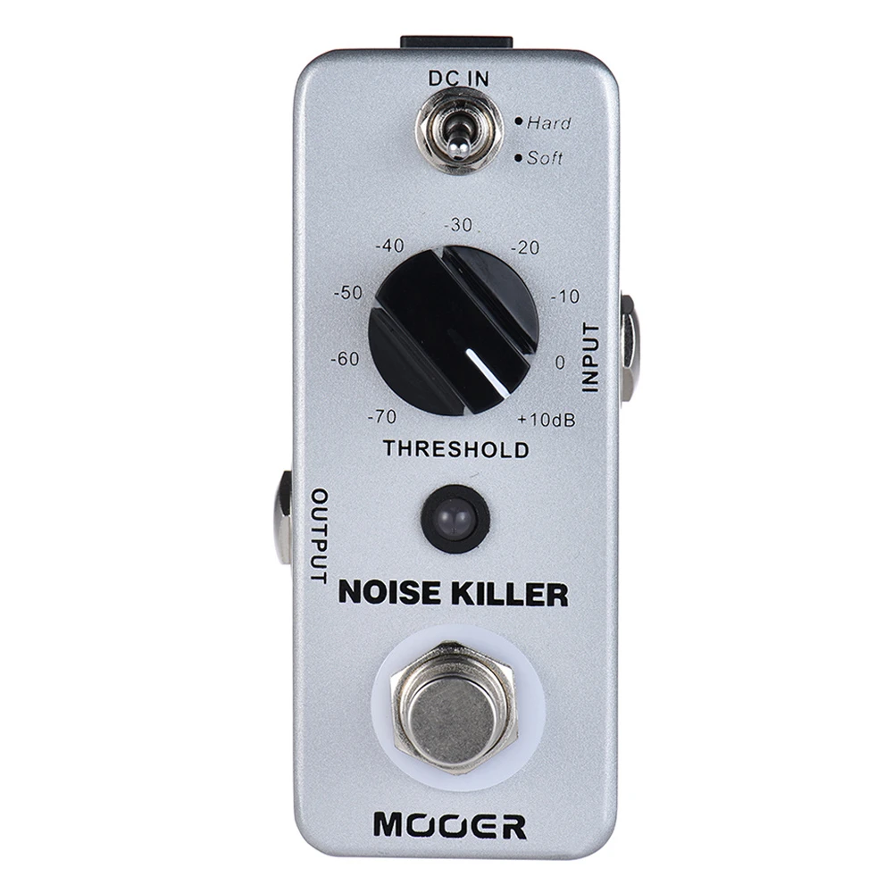 Mooer MNR1 Noise Killer Noise Reduction Guitar Effect Pedal 2 Working  Modes(Hard/Soft) Noise Gate True Bypass Guitar Accessories