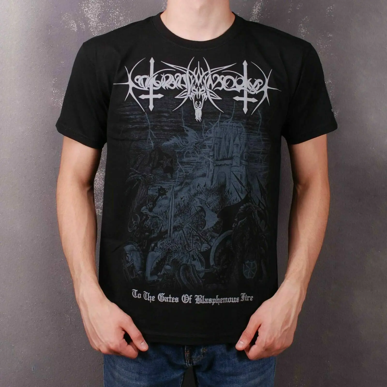 

Футболка Nokturnal Mortum - To The Gates Of blасфемический огонь TS