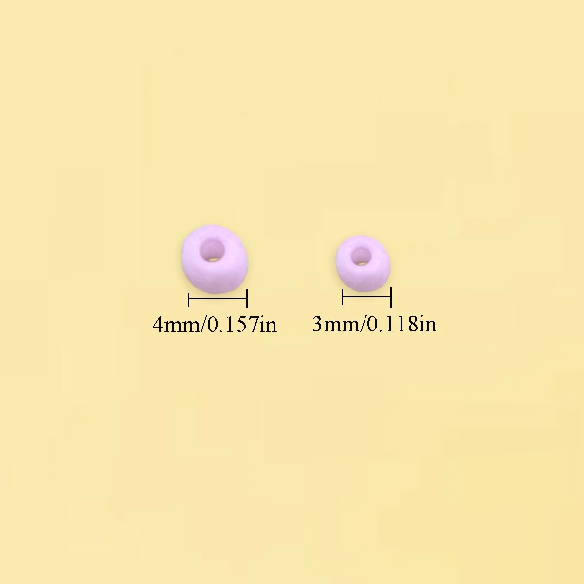 450g/pack 3mm/4mm Matte Cream Mini Rice Beads Handmade Accessories Jewelry DIY Earrings Bracelet Necklace Beaded Material