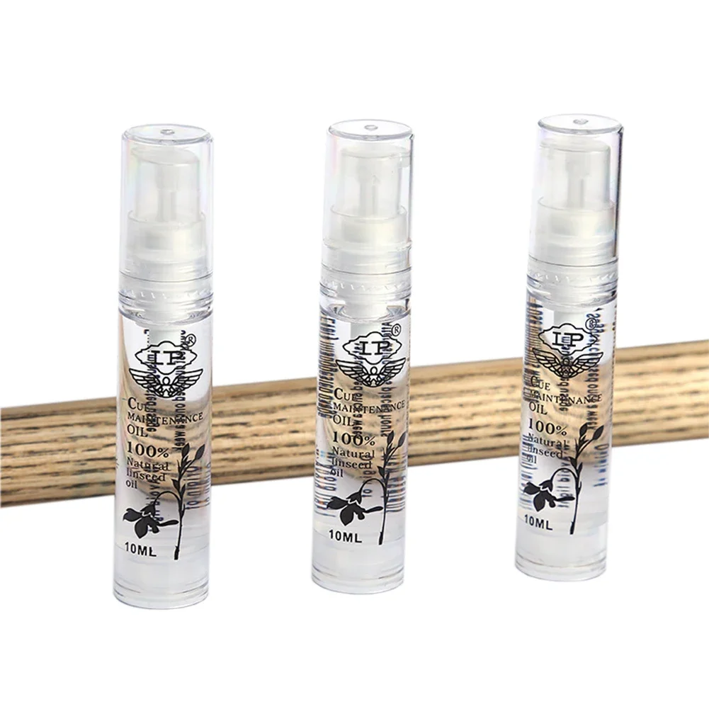 10ml Pure Billiards Pool Cue Oil For Snooker Club Lube Oil And Rod Maintenance Cue Silk Pool Cue Shaft And Ferrule Cleaner