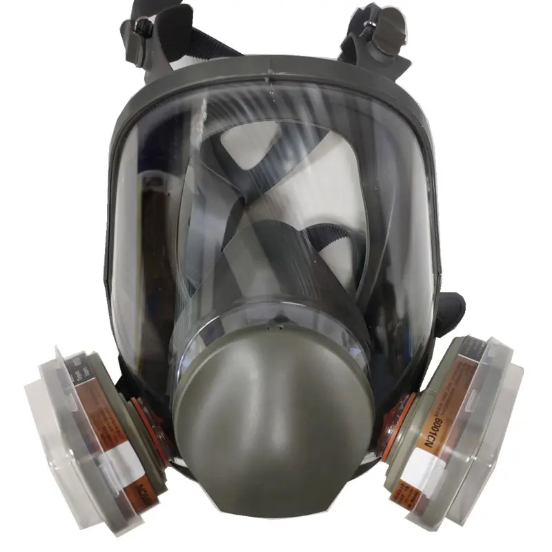 6800, Vollgesichts-Gasmasken-Atemschutzmasken-Sets, industrielle Malerei, Sprühen, Atemschutz, Sicherheit, Arbeitsschutz, Atemschutzmaske – Detail 15