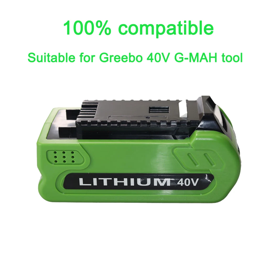 

Литий-ионный аккумулятор 40 в 3,0/4,0/5,0 Ач подходит для Greebo G-Max