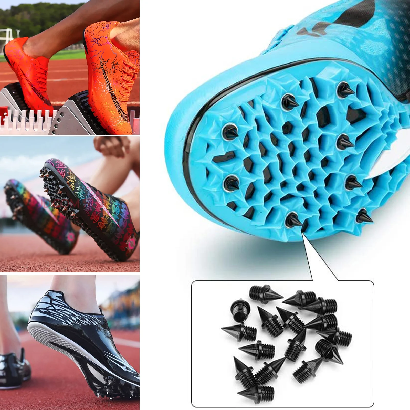 Pointes de piste et de cross-country en acier inoxydable, pointes de  chaussure de golf, pointes de rechange, 1 po, 4 po, 120 pièces - AliExpress