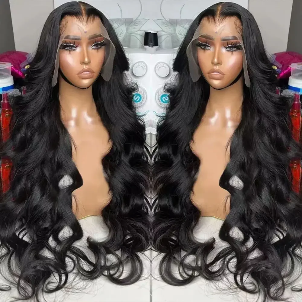 220% 300% Hd Lace Wig 13x6 Human Hair 13X4 Body Wave Lace Front Wigs for Women 30 40 Inch Brazilian Frontal Wigs Preplucked human hair wig lace front wigs