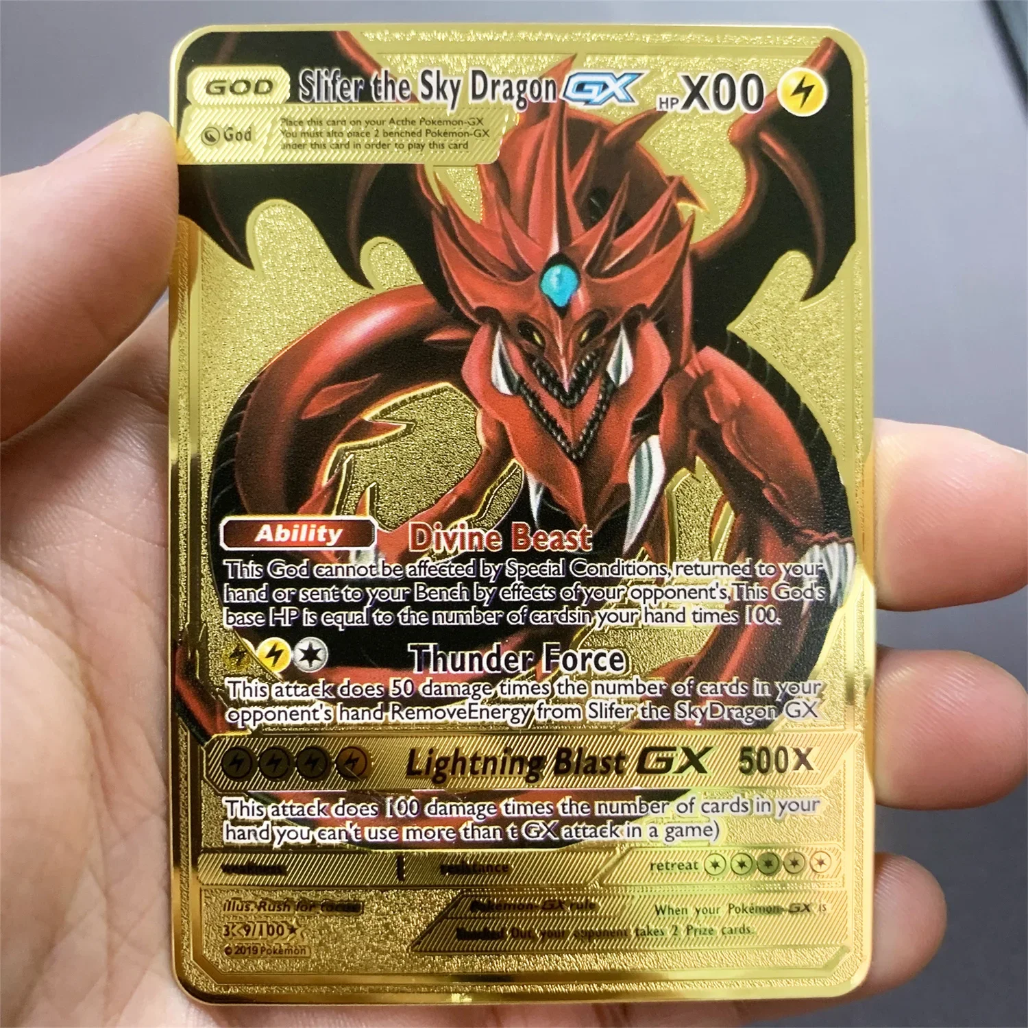 thumbnail image 1 of 10000HP Charizard Vmax Cards Metal English Card Arceus GX Vstar V Golden Limited Kids Gift Game Battle Collection Cards, 1 of 5