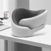 Memory Sponge Neck Pillow Adjustable Size U-shaped Neck Pillows Portable Nap Pillow For Travel Working Cervical Vertebra Protect 3