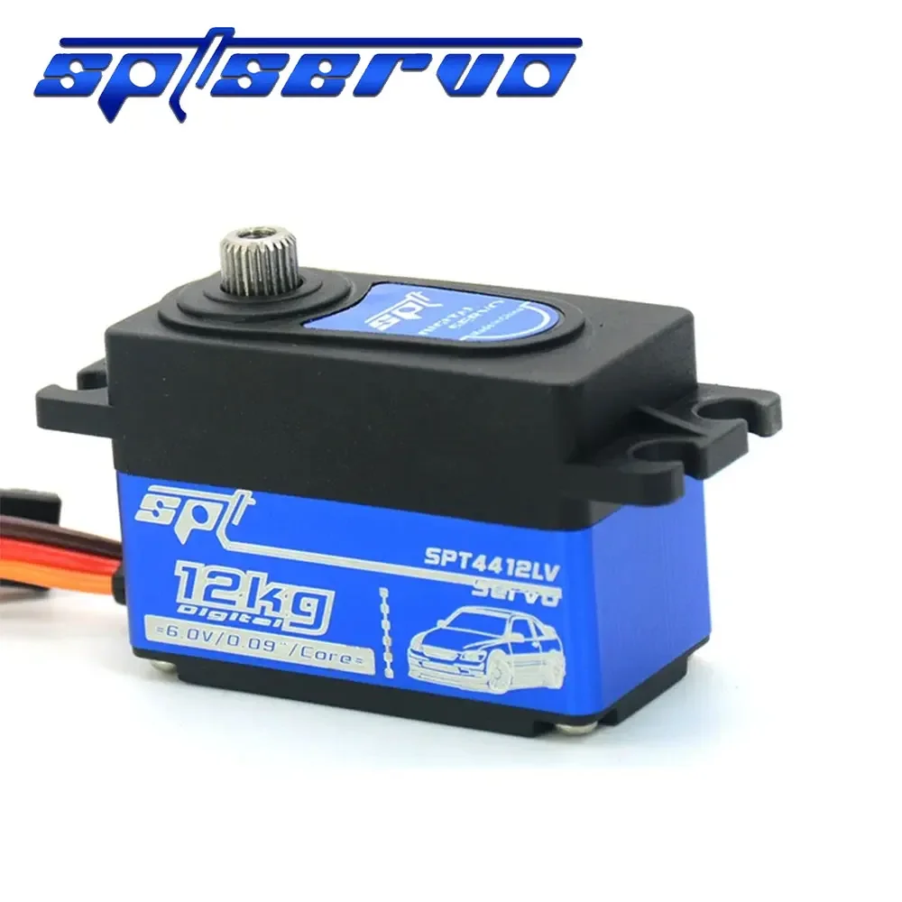 3個　SPT4412LV 12KGラジコン ロープロ サーボTT01 YD-2 SPT サーボ SPT4412LV 12KG 180 ° すべてのメタルギアショート
