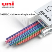 Japan UNI Color Graphite Lead Core 202NDC for Mechanical Pencil 0.5/0.7mm Writing School Supplies Stationery Drawing Pencil 1