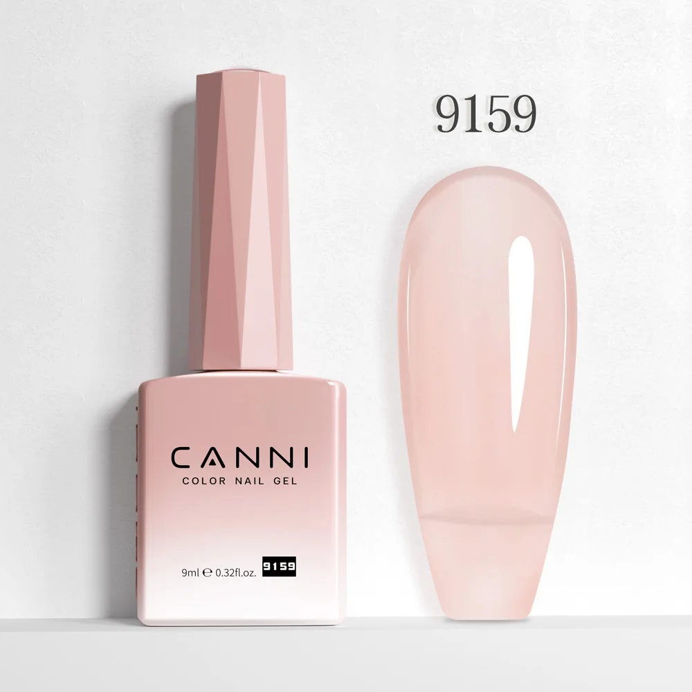 Canni HEMA-Free TPO-Free Transparent Nude Jelly Nail Gel Lacquer - 9ml