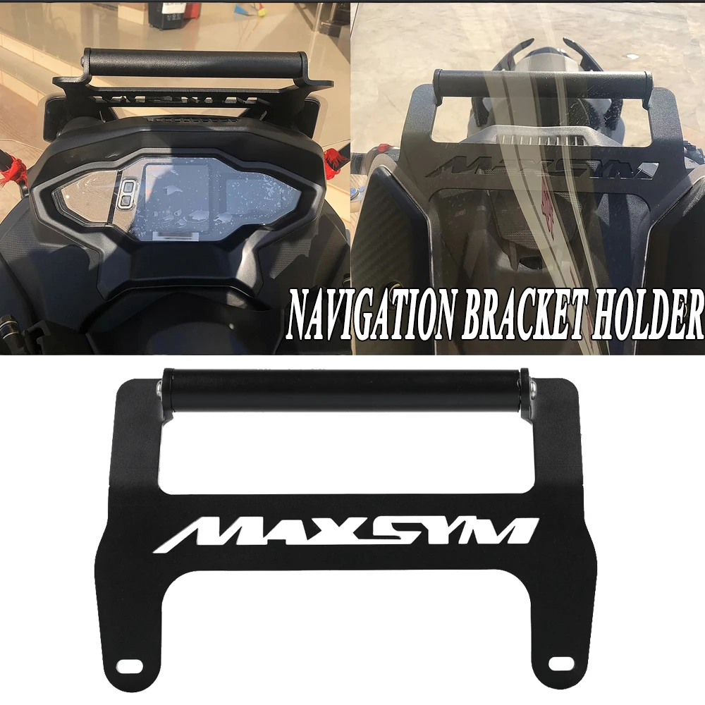

Motorbike Smart Phone Support Stand Holder GPS Navigation Plate Bracket 2021 Accessories For SYM MAXSYM TL 500 TL500 2019 2020