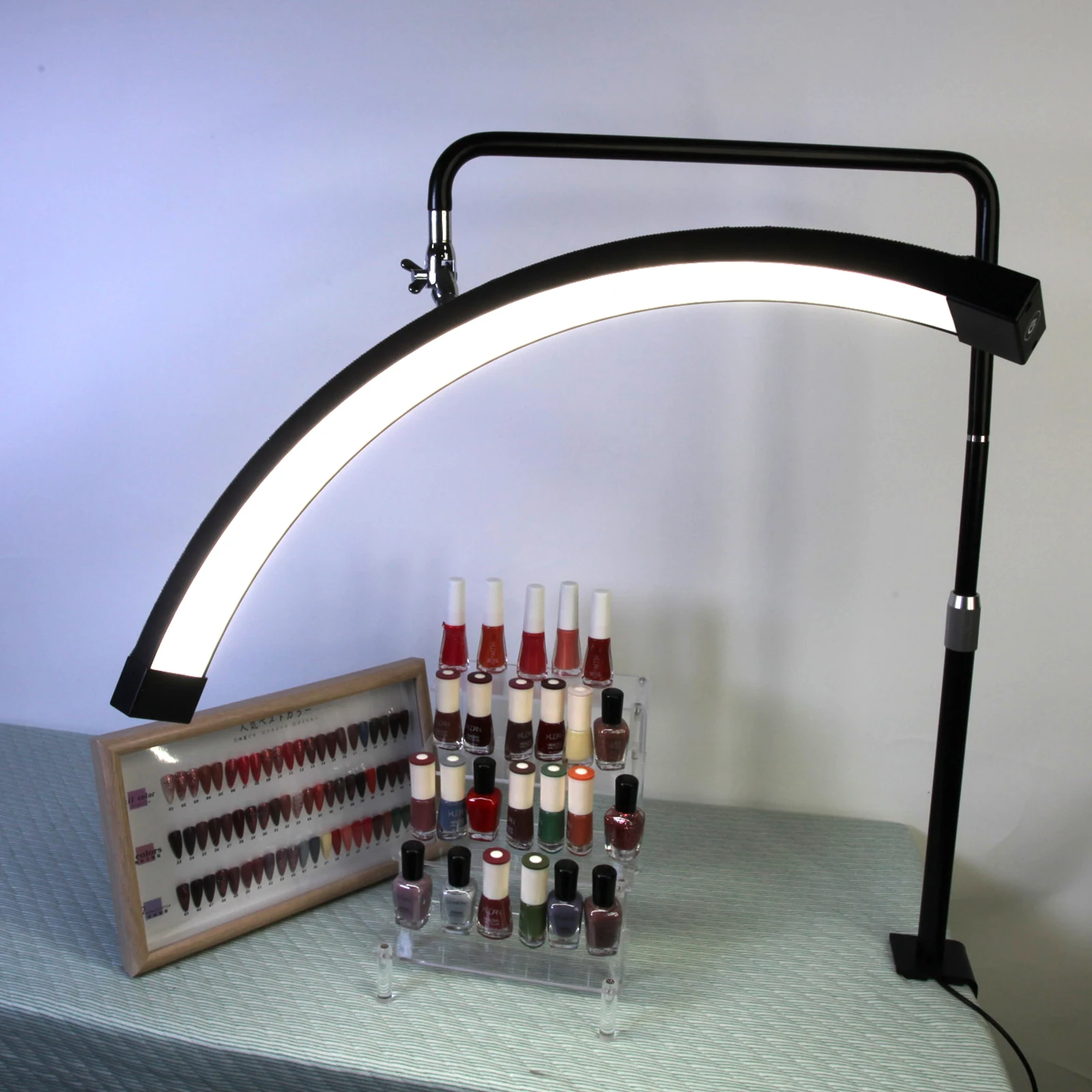Fosoto 40W Multi-Winkel Rotation LED Tisch Nagel Lampe Dimmbare Augenschutz Nagel Licht Stehen Für Tattoo Nagel Shop schönheit Salon – Detail 11