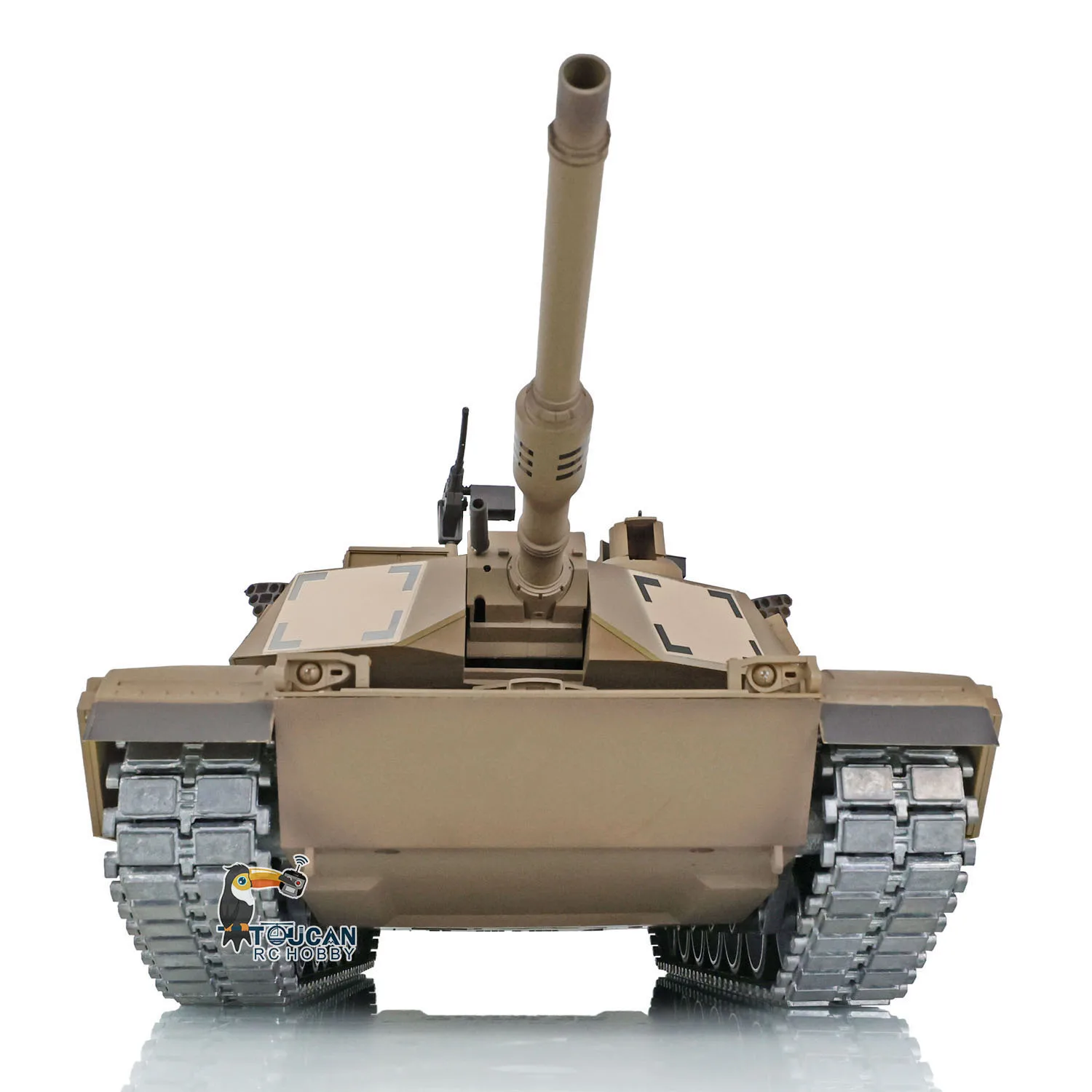 헝롱 RC 탱크 1/16 360 ° 터렛 배럴 리코일 BB 슈팅 TK7.0 커스터마이즈 3918 M1A2 에이브람스 어린이 장난감 TH17803-