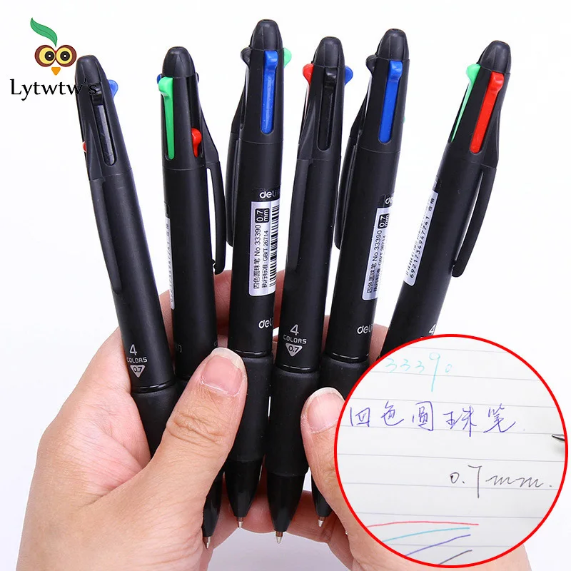 4 in 1 MultiColor Pen Creative Ballpoint Pen Colorful Retractable Ballpoint Pens Multifunction Pen For Marker Writing Stationery 1 4 in 1 MultiColor Pen Creative Ballpoint Pen Colorful Retractable Ballpoint Pens Multifunction Pen For Marker Writing Stationery 1