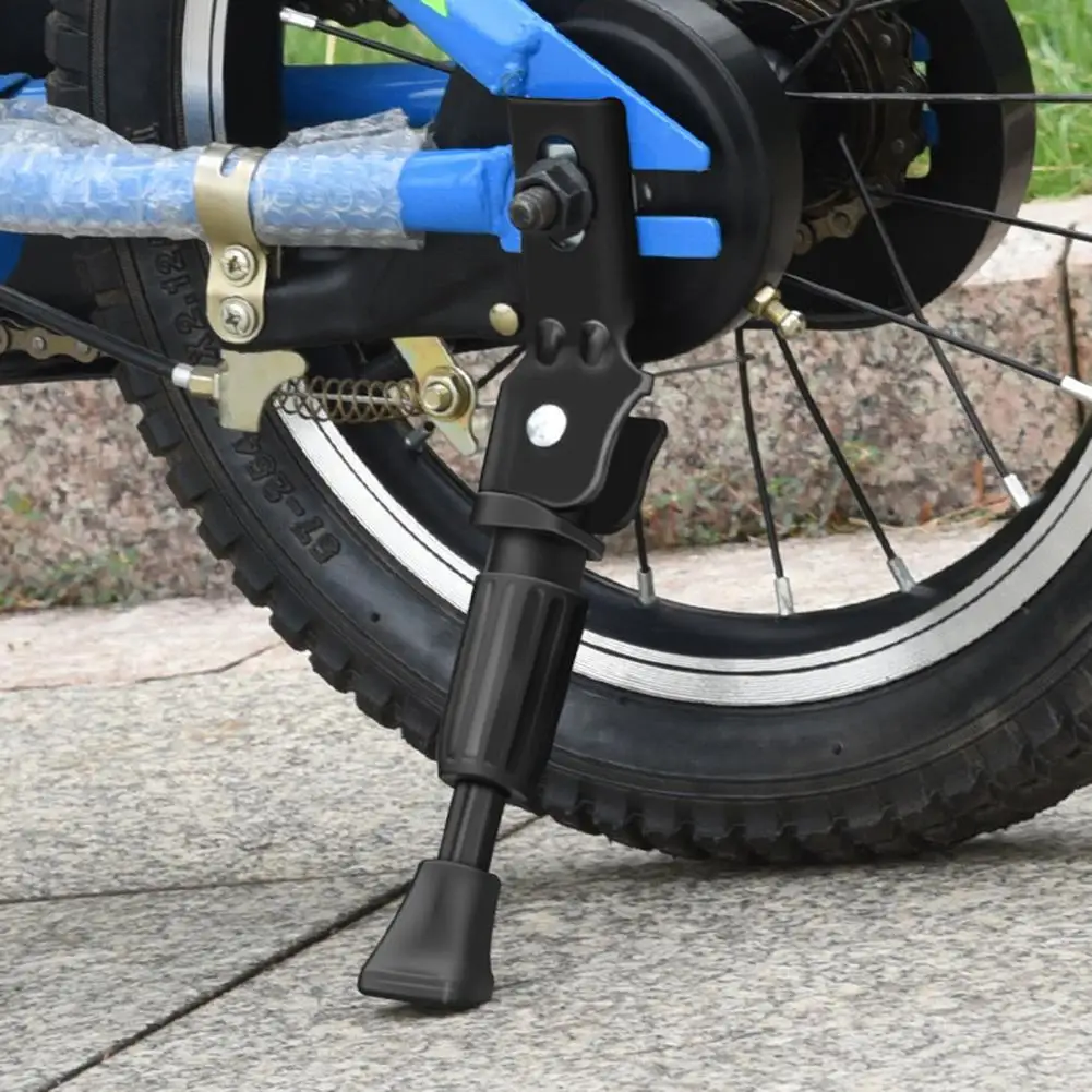 

Bike Stand Parking Stand for Bikes Adjustable Children's Bike Foot Support Sturdy Waterproof Parking Stand for Kids Bicycle Easy