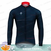 Wlller Winter Thermal Fleece Bicycle Long Sleeve Cycling Jersey Men Clothing Pro Team Outdoor Bike Clothing Ropa Ciclismo 2024 2
