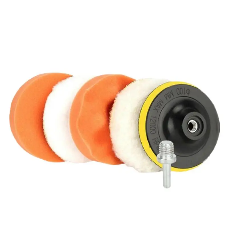 

Car Polishing Pad Wax Applicator Sponge Electric Drill Polishing Plates Car Detailing Cleaning Grinding Sponges Car Accessories