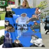 Fashion Pop Singer The Kid L-LAROI Four Seasons Blanket Sofa Cover Travel Bed Plush Blanket Travel Office Break Blanket Gift 4