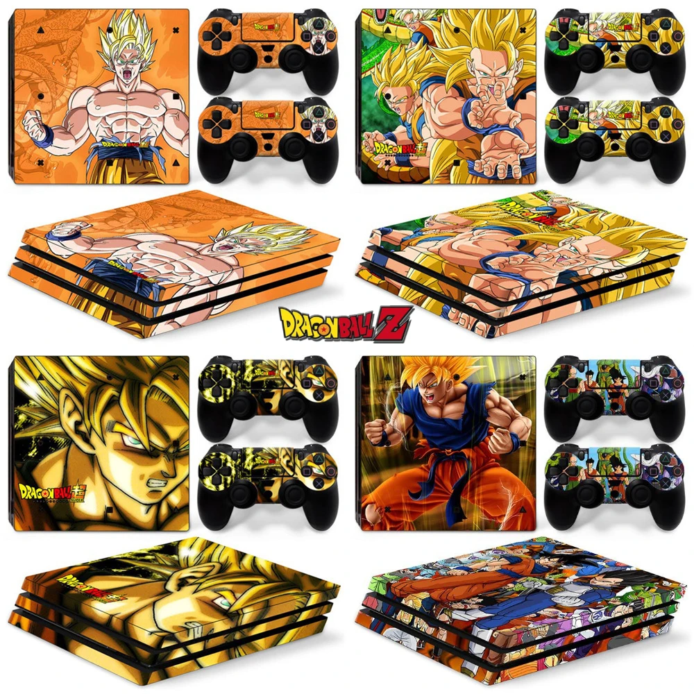Наклейки для игровых автоматов Dragon Ball Z Son Goku PS4 Pro Slim Fortnights 3D