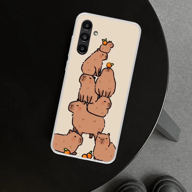 Bunny Capybara Cartoon Animal Phone Case Cover