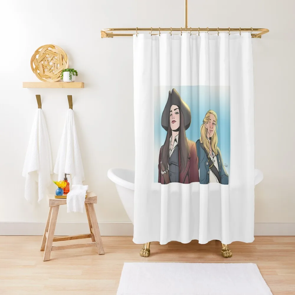 

Welcome Aboard Shower Curtain For The Bathroom Anime Shower Bathroom And Shower Products Curtain