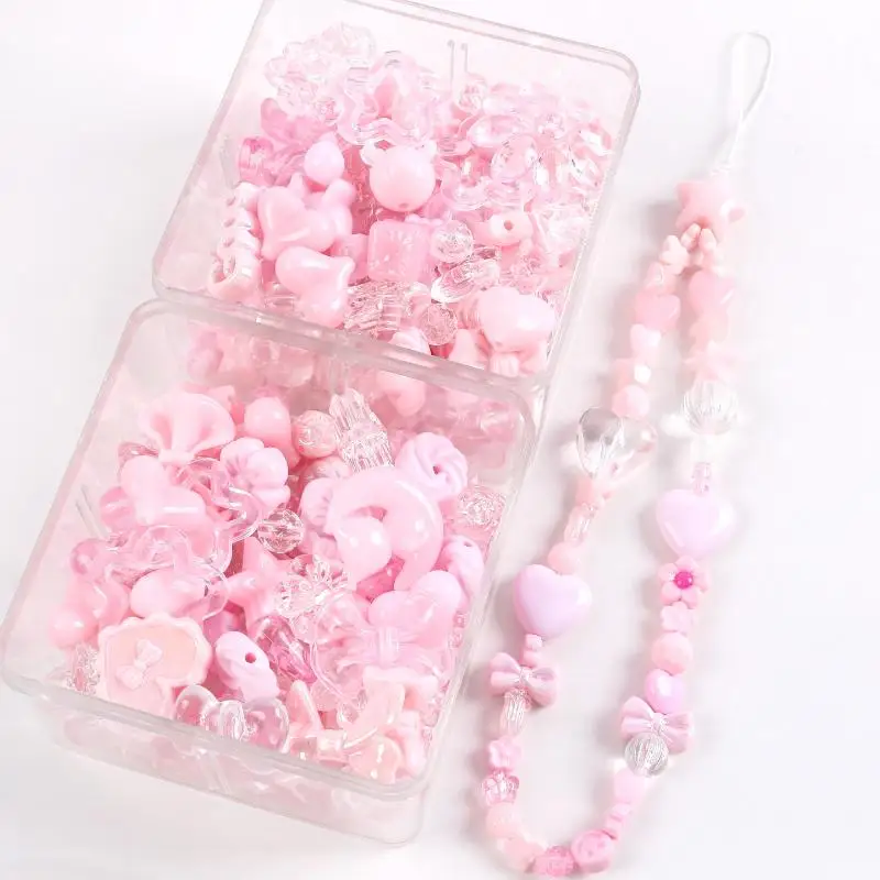 20/100 gr/paket Gemischte Stil Gemischte Farbe Acryl Lose Perlen Für Armband Halskette Schmuck Machen Liefert DIY Handgemachte Zubehör – Detail 12