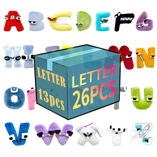 26pc/Set Alphabet Lore Action Figure Toys Doll Mini PVC Model Toy