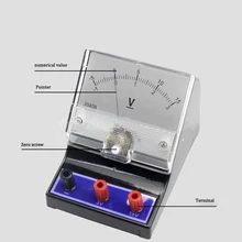 

DIY STEM DC Voltmeter Voltmeter Physical Electricity Experimental Instrument Teaching Tools And Instruments Wholesale