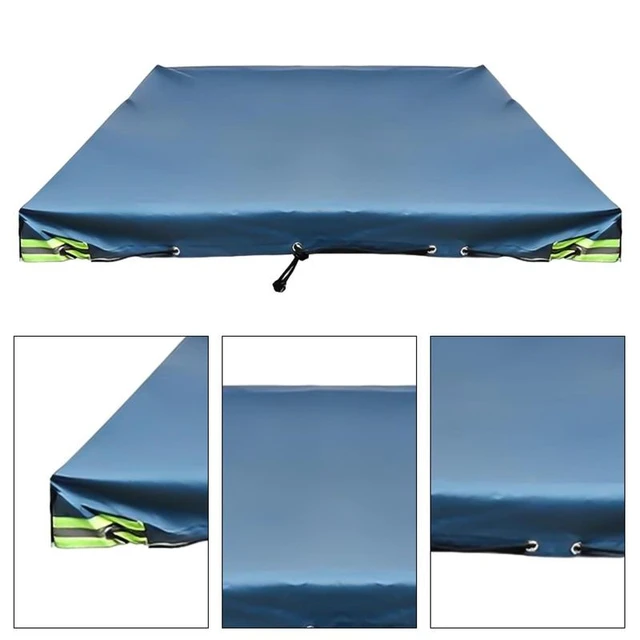 Cubierta de lona impermeable para remolque, cuerda de goma de 258x135 cm,  para muchos remolques de 500 kg / 750 kg - AliExpress