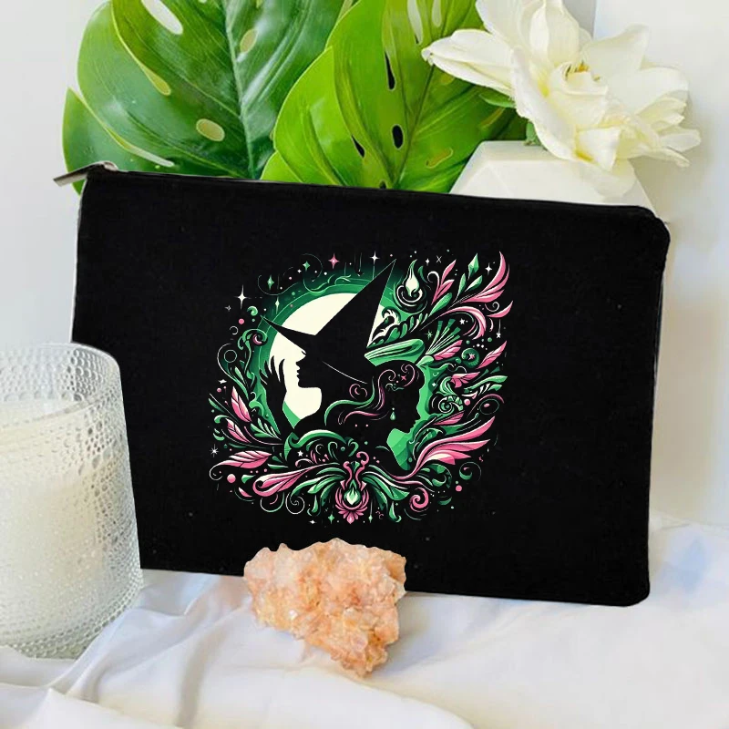 Wicked The Musical Zipper Lipstick Bag Glinda Elphaba Inspired Musical Lover Gifts Purse Musical Theater Fans Gift Pencil Case 4
