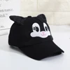 Summer Children's Caps New Cute Cartoon Cat Ear Girls Hats Adjustable Baseball Cap For Kids Children Girl Sun Hat 2-8 Years 4