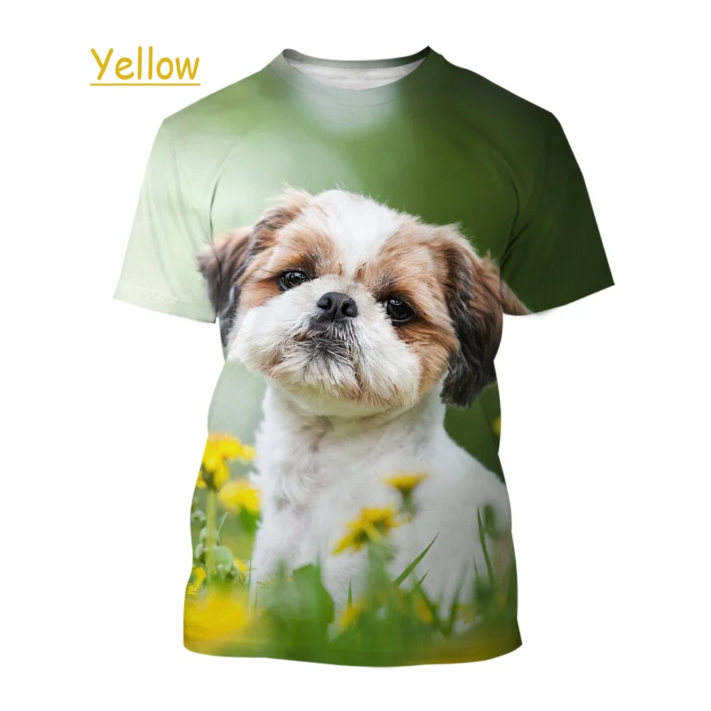 Dog Style Grooming Salon Tshirt Leggings Women Set 3D Printed High Quality  T-shirt Summer Round Neck Female Casual Top-13 - AliExpress