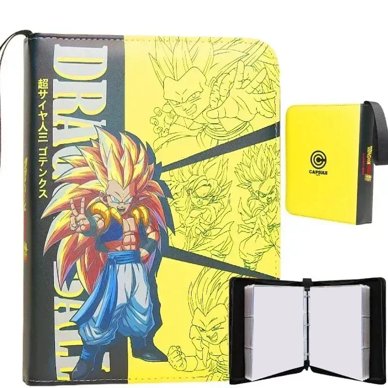 400pcs/900pcs Anime Dragon Ball Card Album Book Collection Card Storage Folder Hold Vegeta Iv Game Cards Binder Holder Kids Gift