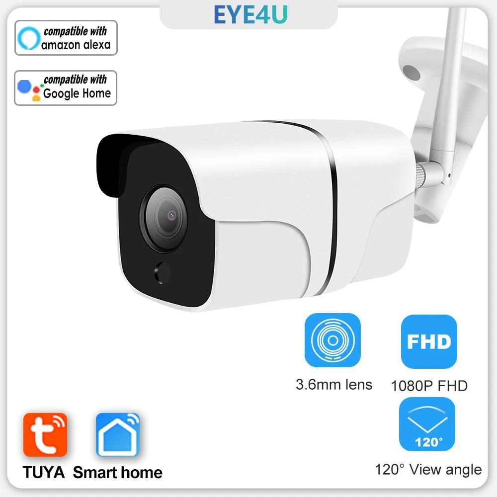 WIFI IP Bullet Camera 1080P Outdoor Security Camera 2MP Full HD