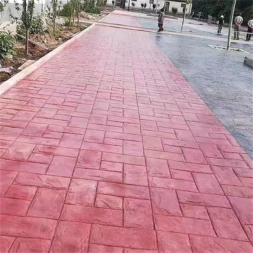 Creative Artificial Wall Embossing Mold Embossed Floor Art Concrete Imprint Mold Pavement Floor Random Color