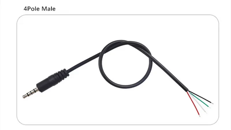 Innov8 Cavo Audio Sdoppiatore Stereo TRRS A 4 Poli/3 Anelli