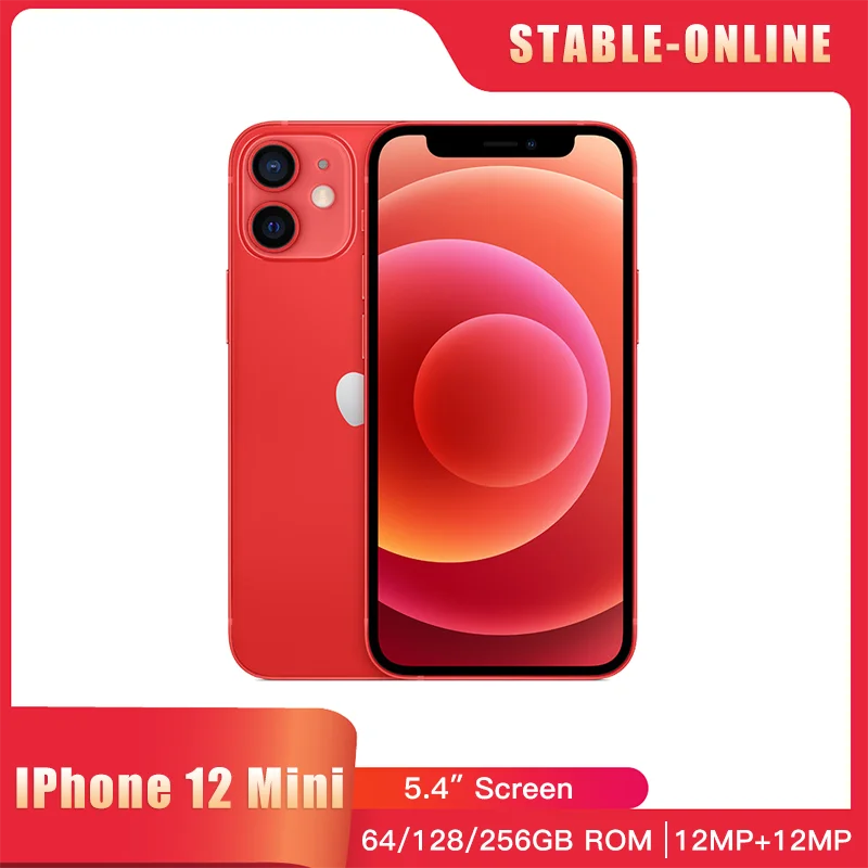 OriginalUsedunlockAppleiPhone12mini5GHexacoreA14IOS64128GB